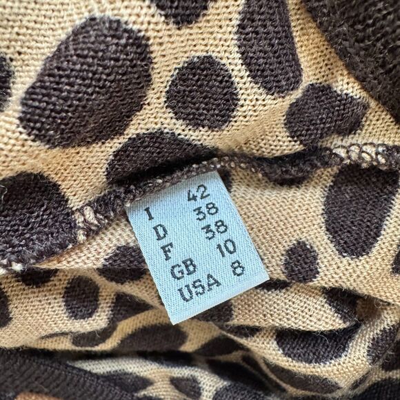 Moschino CheapandChic Cheetah Print Women's Top Size 8 - Picture 7 of 7